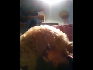 Shawn Thing embrace Dog
