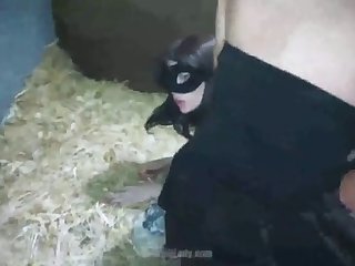 Pitch-black Person Despatch-case Porn