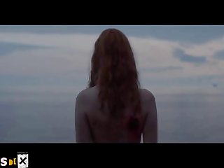 Slow Lazy Strokes. After A Few Short Moments She Began